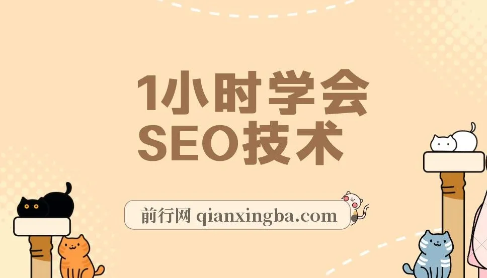 1小时学会SEO技术：网站排名优化实战高级教程
