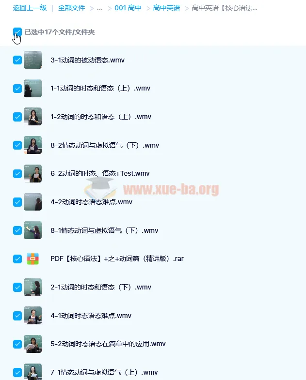 高中英语核心语法：动词讲解精讲版