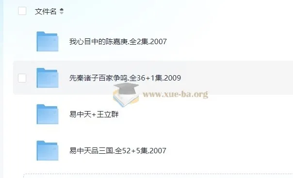 《百家讲坛 - 易中天精品合集》