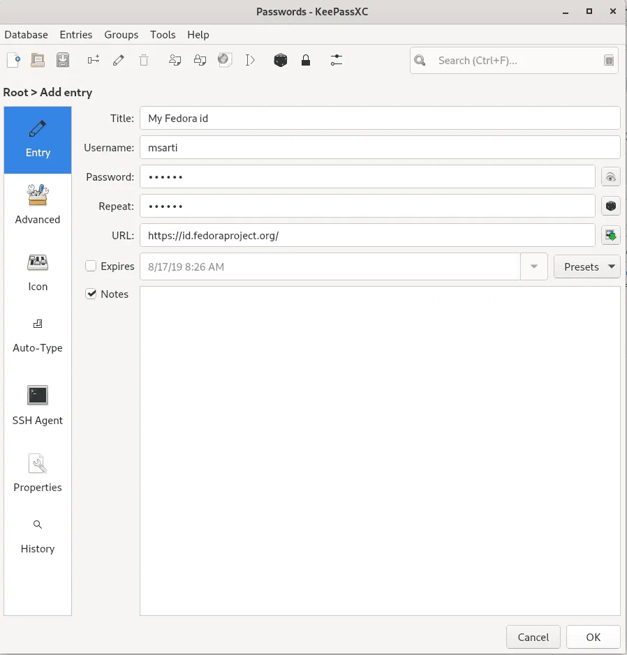 KeePassXC – 开源密码管理器