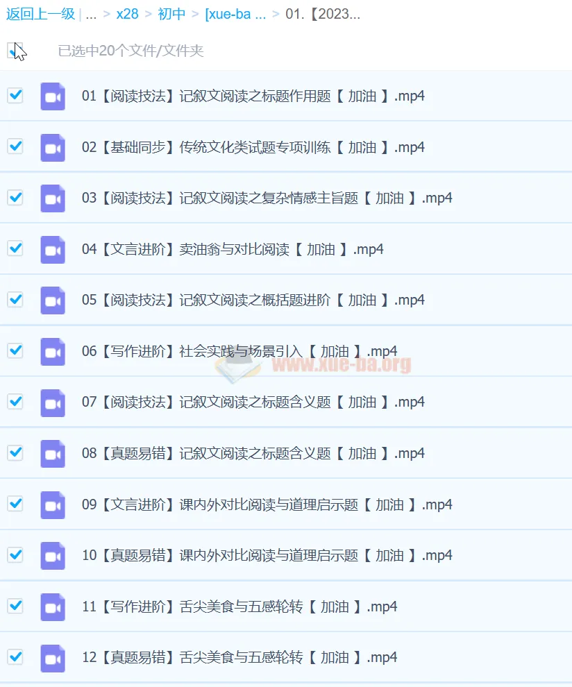 初一语文A+班(2023春上) - 陆杰峰
