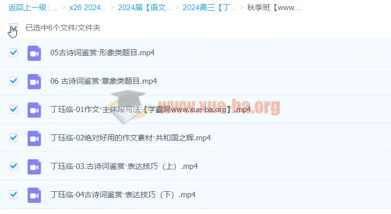 2024高三高考语文秋季班：丁钰临带你冲刺高考