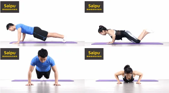 《健身训练标准动作教学：背、腹、肩、手臂、腿、臀、胸及普拉提GIF动图合集》