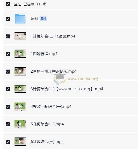 小学数学小升初:六年级数学培训S班(史乐 下册)