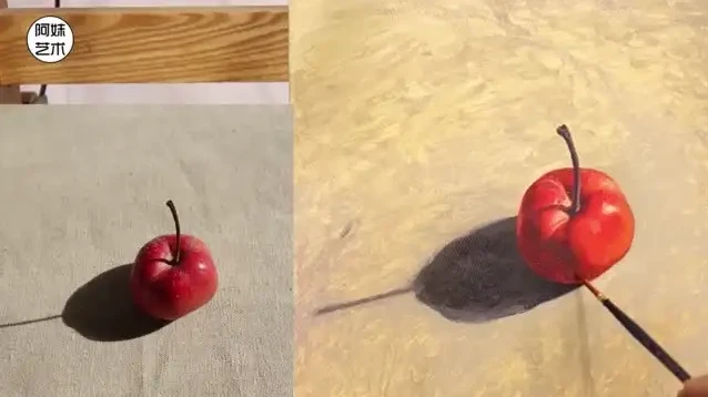 12节写实油画课：从入门到精通，绘出逼真水果世界