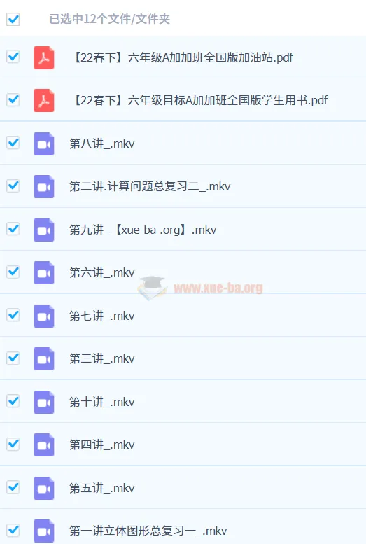 2023春下六年级数学目标班A++课程(史乐)