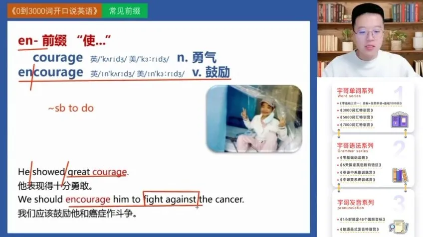 韩宇5000高频英语词汇速记课：121节词根词缀+分类记忆课程