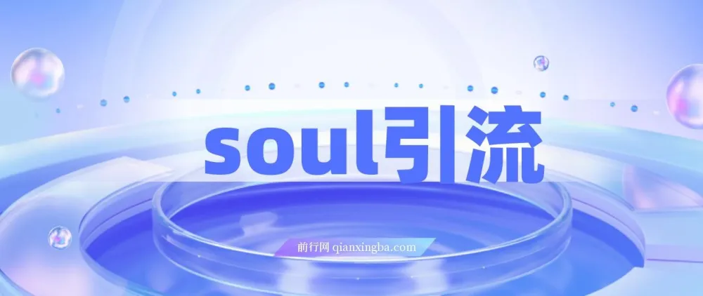 Soul引流创业粉野路子方法课程：交友平台均可引日均300+，无需剪视频写文案