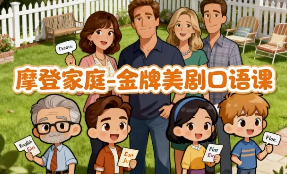 《摩登家庭》金牌美剧口语课