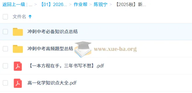 陈锐宁新高一化学目标清北班(必修1)