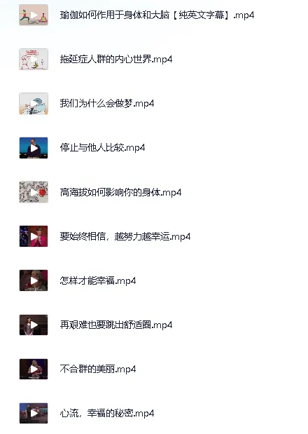 精选100篇TED演讲视频及文稿