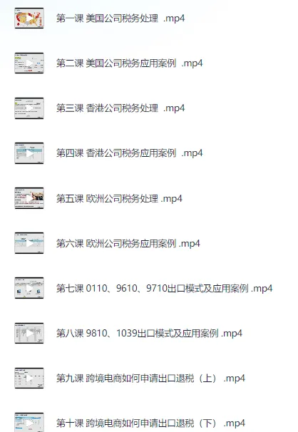 跨境税务宝典教程：跨境电商全球税务处理策略