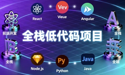 全栈低代码项目实战资源