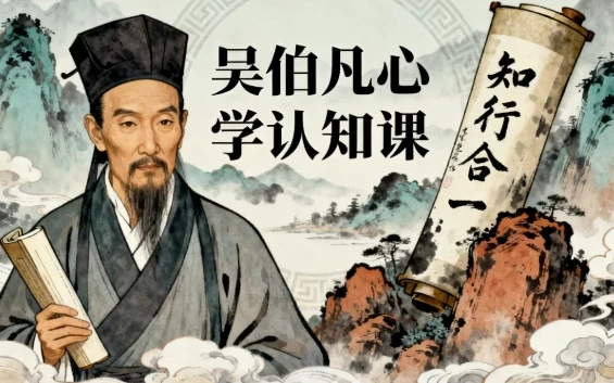 吴伯凡心学认知课：深入解读阳明心学智慧