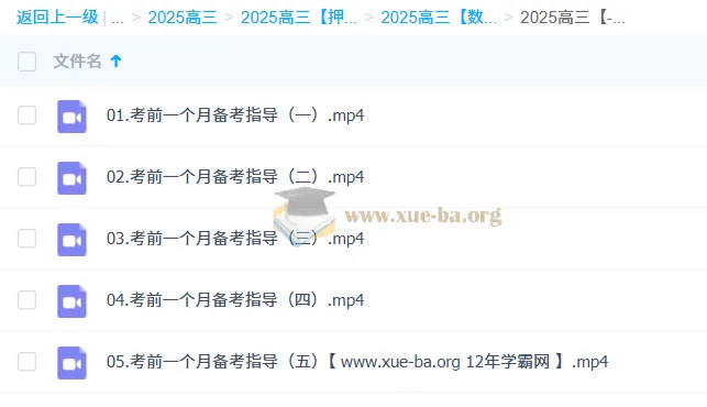 高昕2025高三高考数学冲刺班
