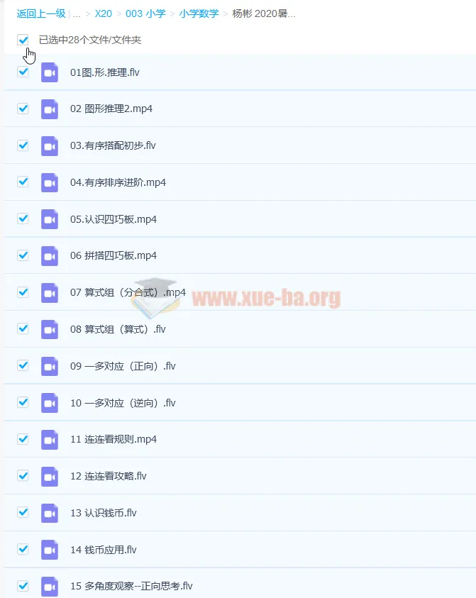 杨彬中班升大班数学思维目标S班课程