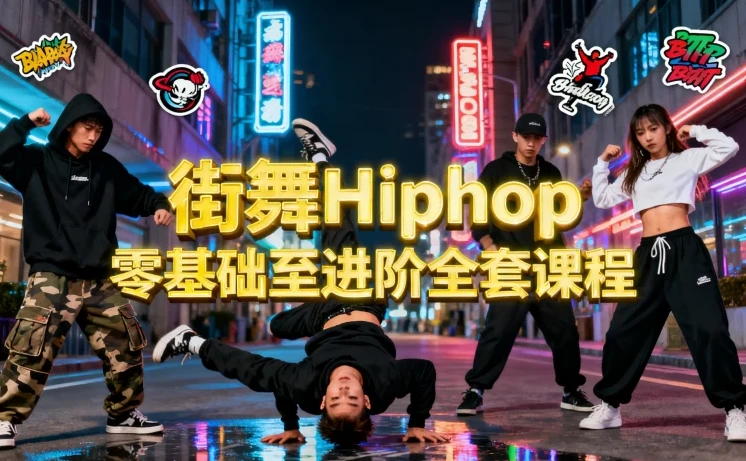 街舞Hiphop零基础至进阶全套课程