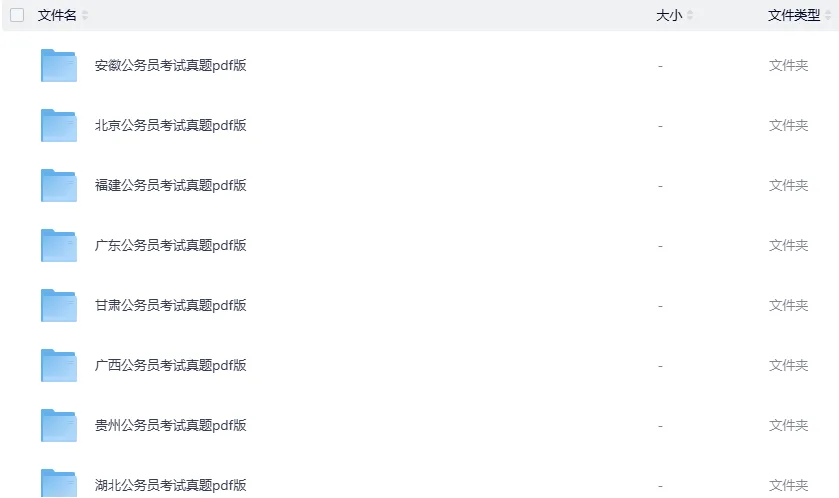 《各省公务员省考〈行测+申论〉真题汇总》