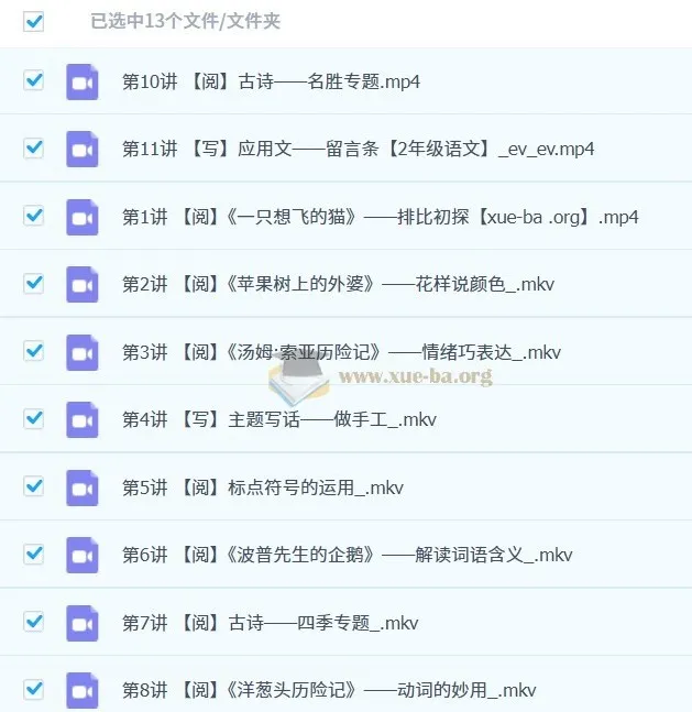 【2023秋上】张智超小学语文二年级A+课程