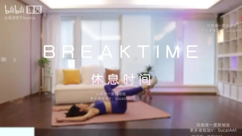 海洋饼干Sophie《21天高效瘦腰腹训练计划》