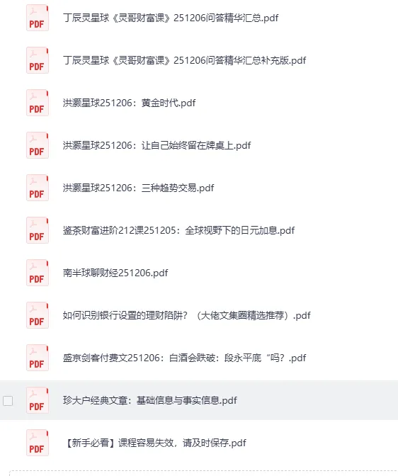 《2025年12月6日财经付费文章合集》