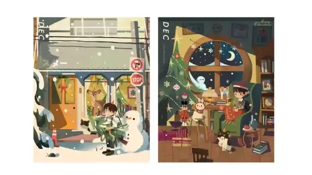 饭太稀零基础插画入门综合课程