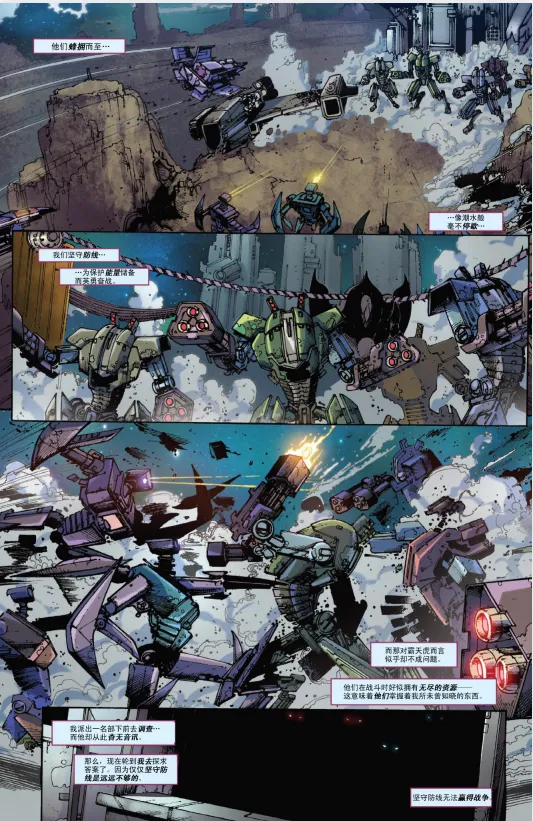 《变形金刚漫画合集1+2》全彩版