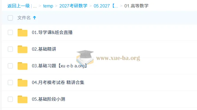 Kira张翀大学考研数学课程