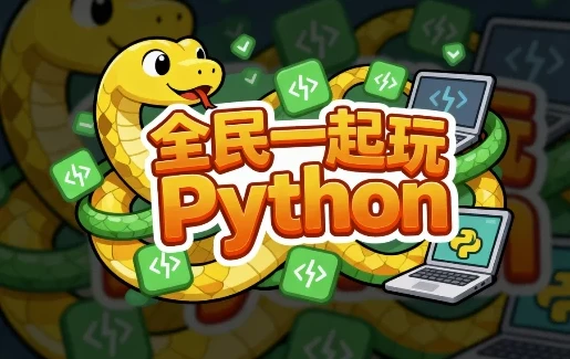 全民一起玩Python（基础+提高+实战）课程