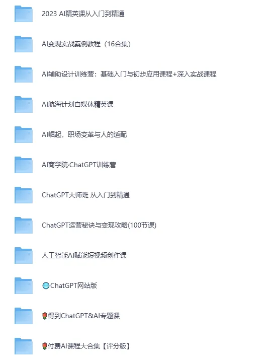 《ChatGPT+Midjourney+Stable Diffusion - AIGC专题资源合集》
