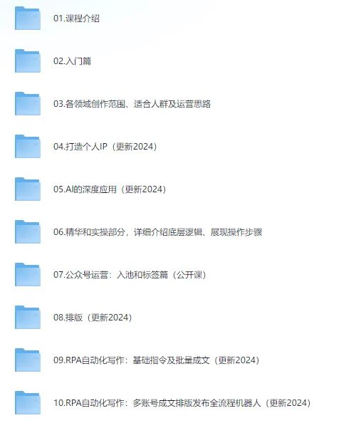 AI+自媒体+RPA变现训练营：写作变现与多平台运营课程