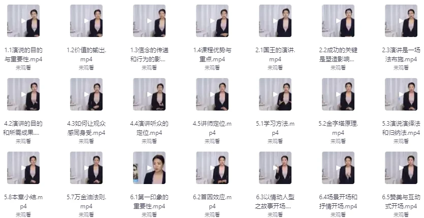 即兴演说:脱颖而出的秘密法则课程