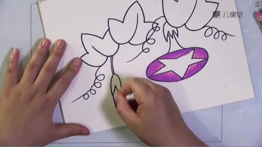 儿童蜡笔画入门13课：水果花卉轻松学