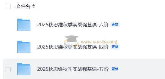 小学数学思维秋季实战强基课4 - 6阶(2025年秋季)
