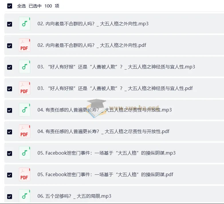 致独特的你:人格心理学40讲