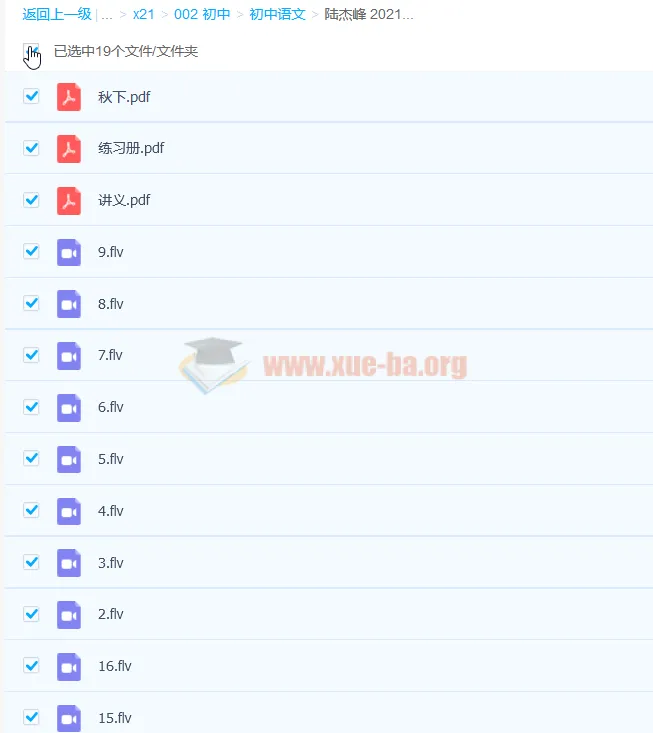 陆杰峰初三中考语文目标阅读写作班