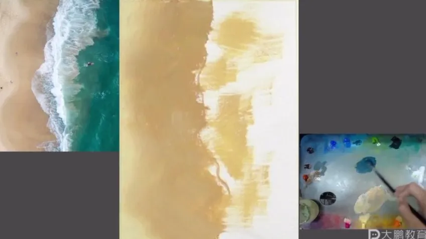 油画入门十讲：从调色到肌理技法专业课程