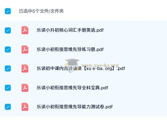 乐读小升初衔接套装：助力平稳过渡