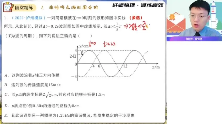 高二物理孙竟轩春季班（尖端课+题型精讲）