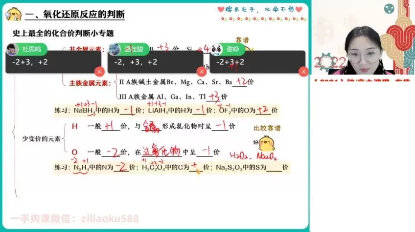 2024高三化学冲刺班：裴一诺助力高效提分