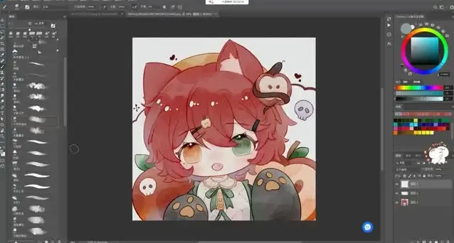 鹅七生菜Q版头像绘制全攻略：从基础到高级技巧