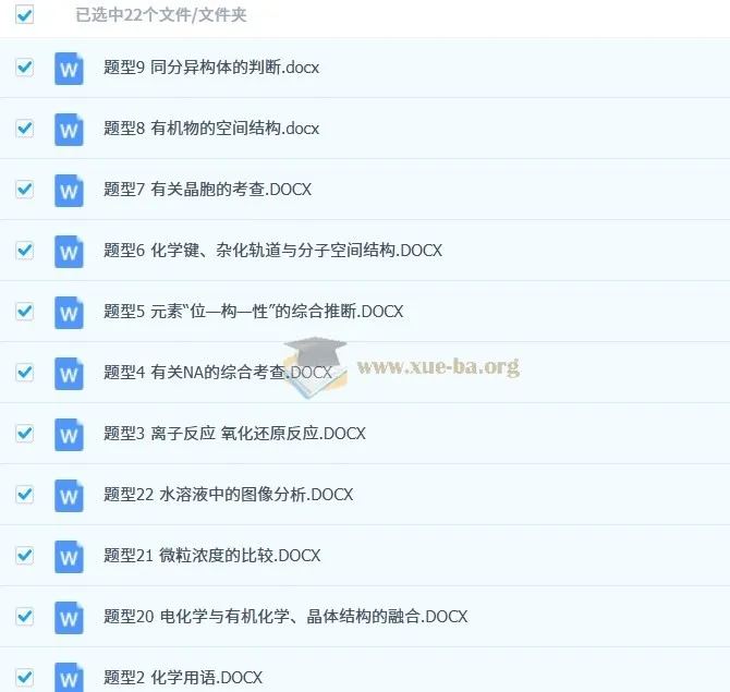 2025高考化学大二轮专项专题小题突破资料