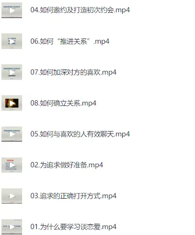 《追求的艺术》李越恋爱课堂（完结）
