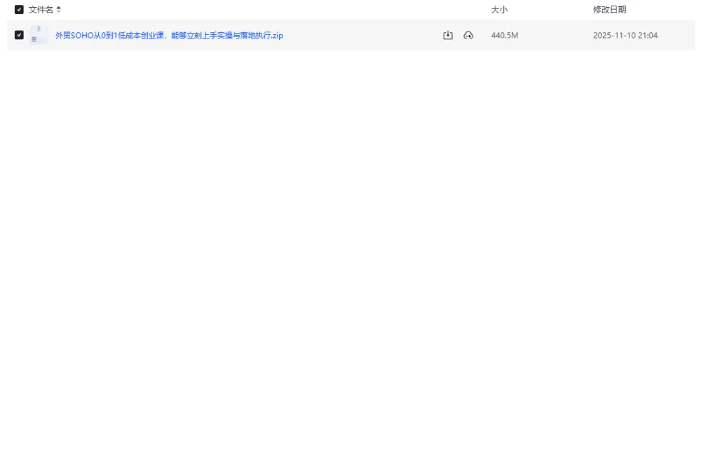 外贸SOHO从0到1低成本创业课：实操落地指南