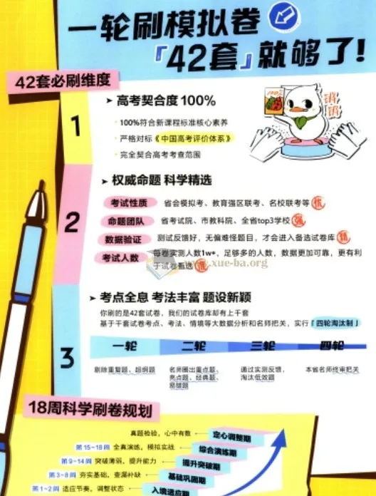 2026版《高考必刷卷42套》高中数学
