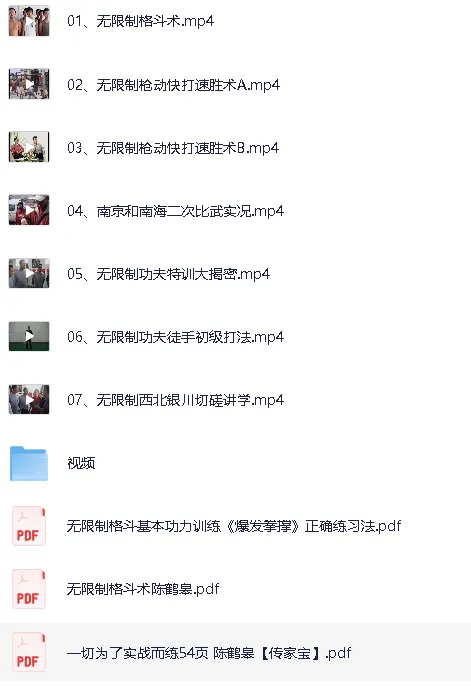 陈鹤皋无限制格斗术：实战导向的厉害防身术