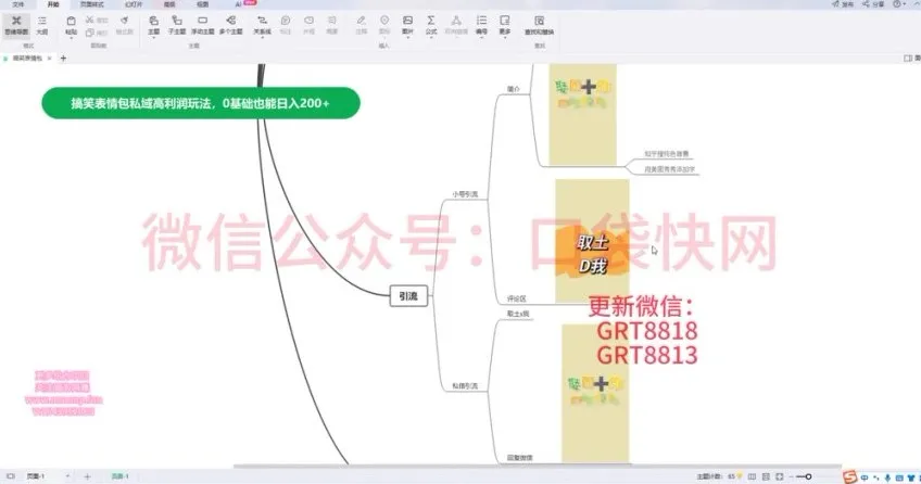 搞笑表情包私域引流变现教程：实现持续变现，轻松日入200+