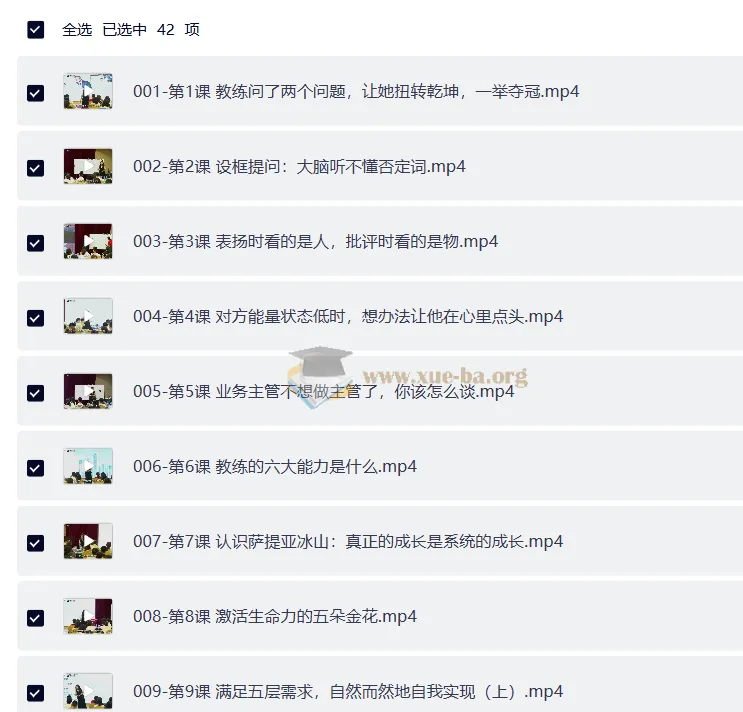 高情商管理:沟通技巧42集全课程