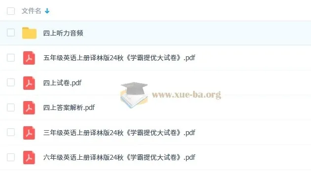 2025 秋《学霸提优大试卷》