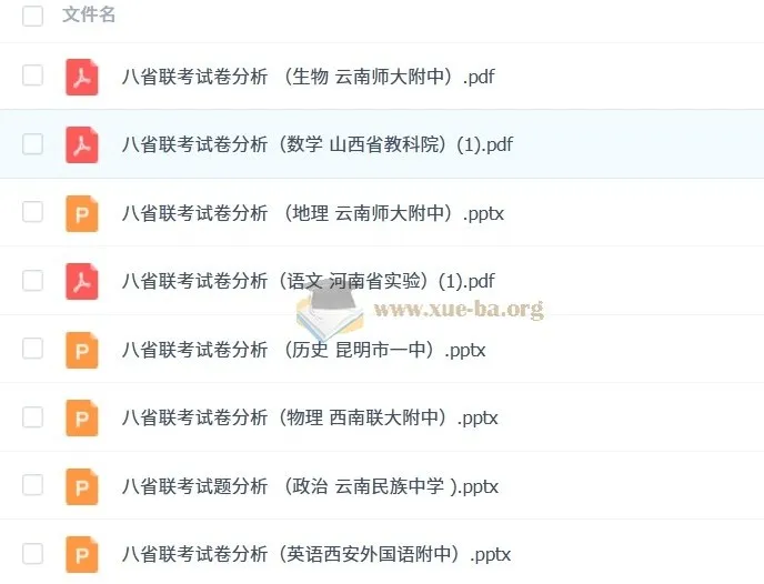 2025年八省联考试题分析大全套
